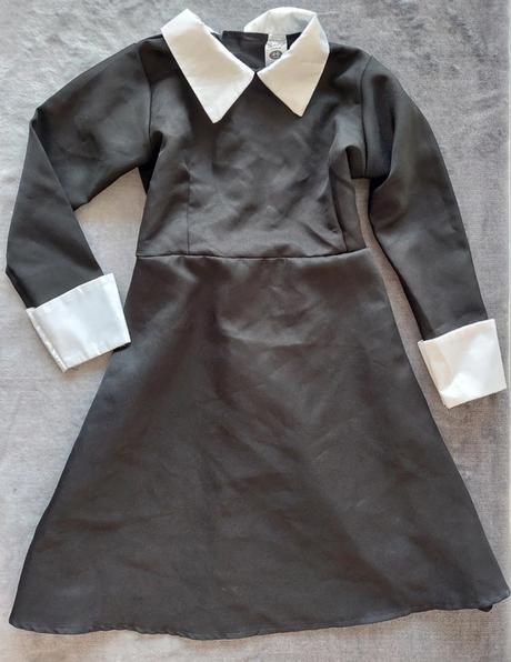 Wednesday karnevalové šaty veľ.4-6r,