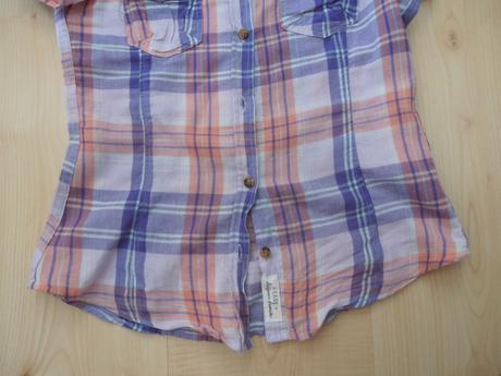 1x oblečená blúzka, h&m,140