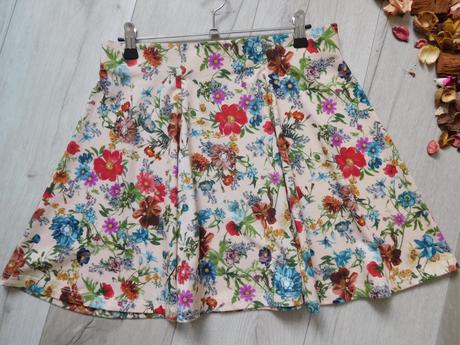 Suknička kvetovaná-l, bavlnená, clockhouse,l