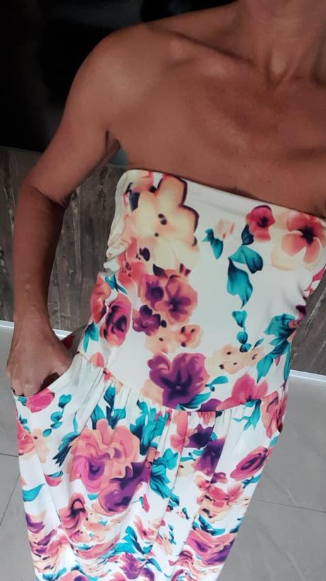 Nádherný letný kúsok - dlhé šaty nové,