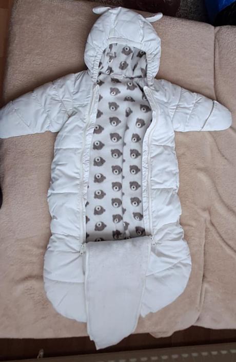 Detský zimný overal h&m veľkosť 62 - 68, h&m,62