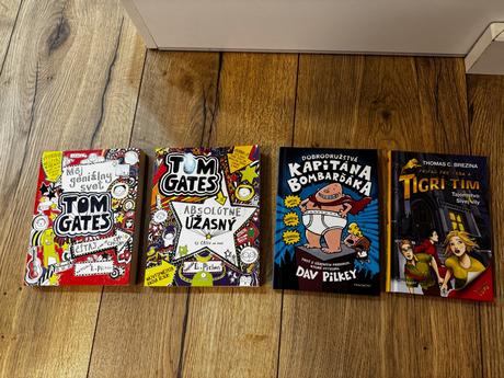Knihy pre chlapcov tom gates, 