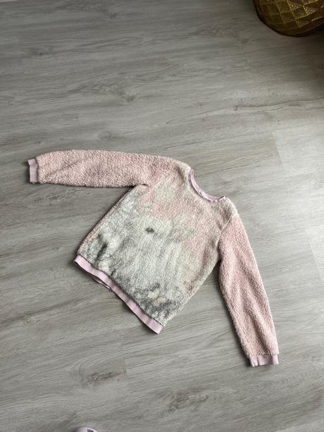 H&m huňatá mikina 134/140, h&m,134