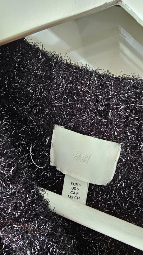 Cierny sveter hm, h&m,l