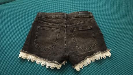 Krátke riflové nohavice, amisu,38