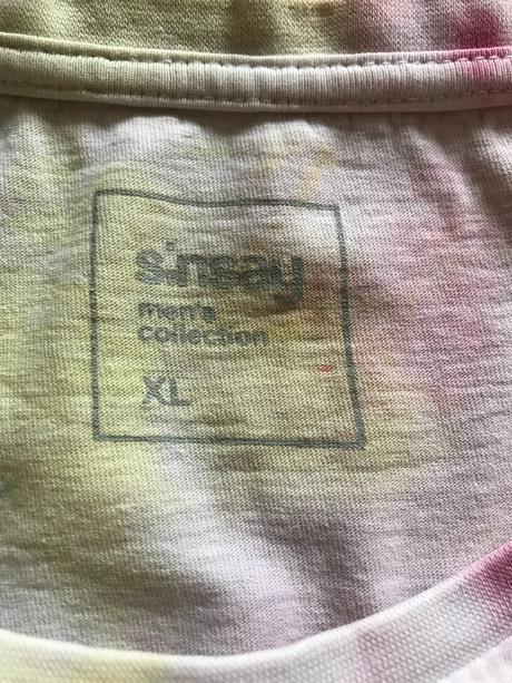 Tričká krátky rukáv - batikované - xl, sinsay,xl