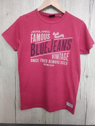 Bavlnené tričko jack&jones, 164