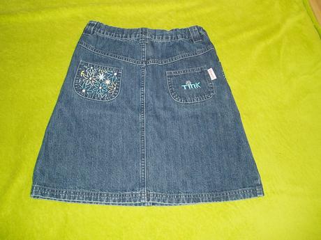 Riflová suknicka cililing, disney,140