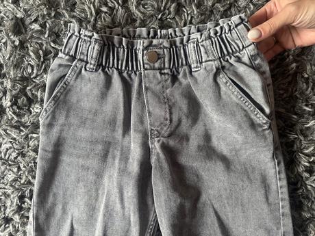 Široké mom jeans, h&m,128