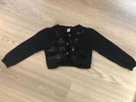 Krátky svetrík s flitrami, tu,98