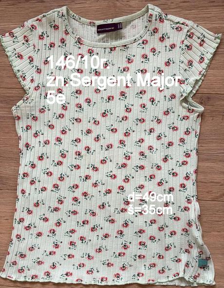 Dievčenské tričko veĺ.146/11r., zn.sergent major, sergent major,146