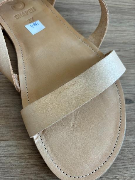 Shapen barefoot sandálky calla natural, 37