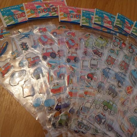 Velke balenie nalepiek 20 harkov auta,