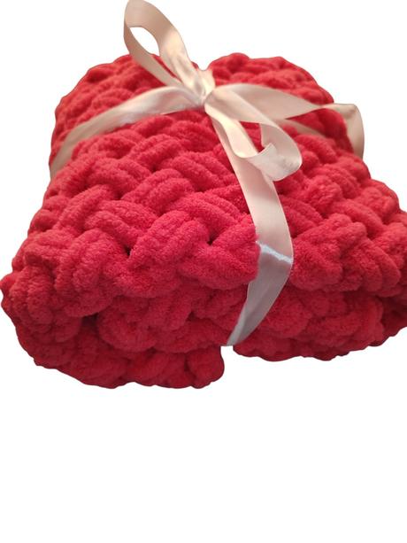 Puffy deka malinova 55x85, 