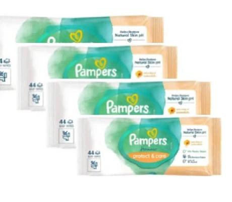 Pampers kamilka 4x44ks, 