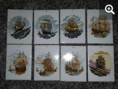 8x dielný obraz set,