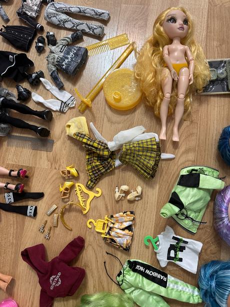 Rainbow high babiky a doplnky, 