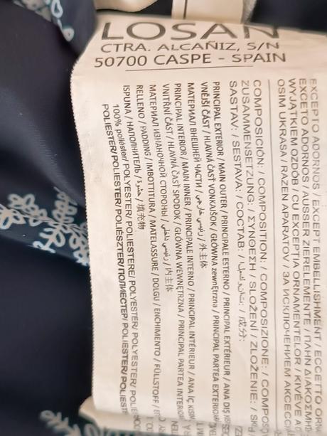 Zimná bunda obojstranná, losan,116