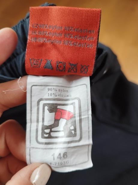 Tenké softshellové nohavice, neverest,146