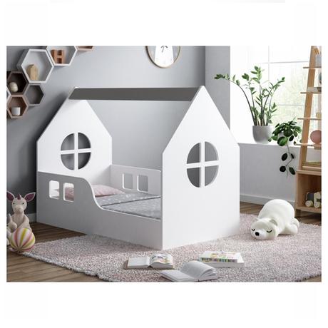 Posteľ house 140x70cm+matrac, šírka (cm): 70,dĺžka (cm): 140