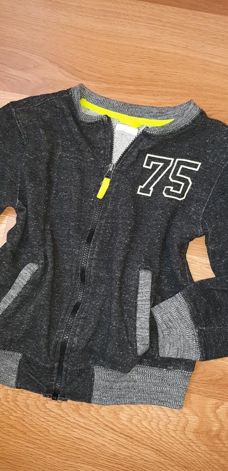 Tmavošedá mikina 134/140, pepco,134