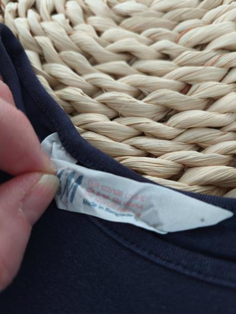 Tričká 4 ks - 122-128, h&m,122