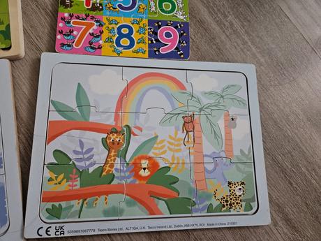 Drevené puzzle, 