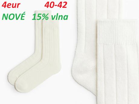 Ponožky, podkolienky, 42