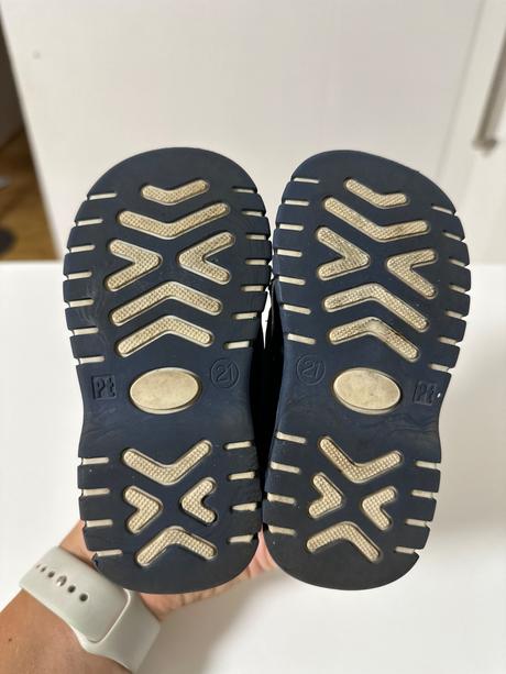 Celokožene chlapčenske topanky 21, 21