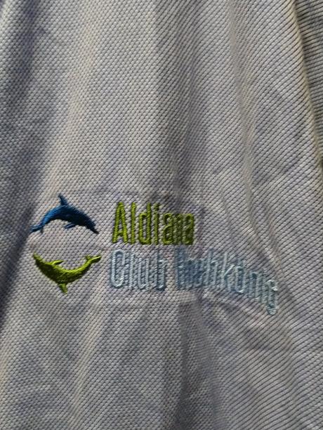 Pánska modro biela košeľa, tauren gwand, l