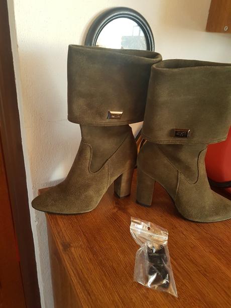 Znack.cizmy z pravej koze,zn.kati,dvakrat pouzite, 35