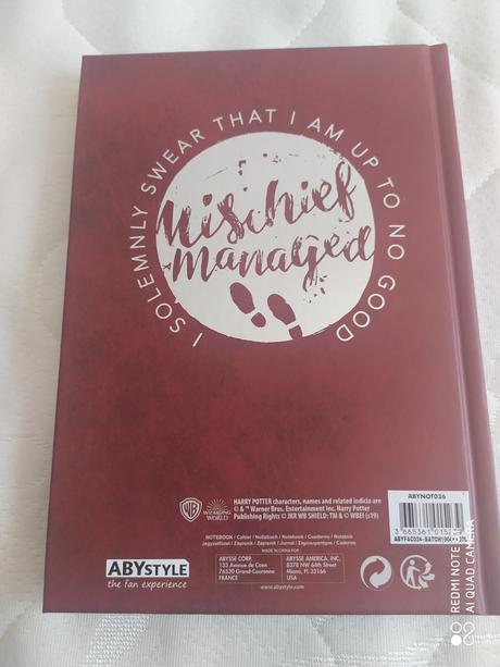 Zápisník harry potter, 