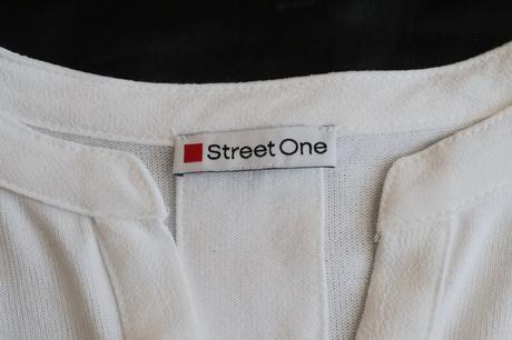 Biely pulóver - bezchybný stav, street one,xxl