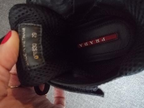 Vyššie členkove topánky, zn. prada, veľkosť 29, 29