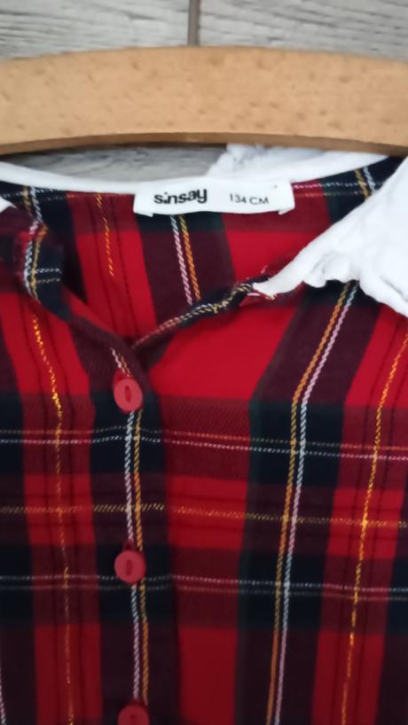 Detské vianočné šaty, sinsay,134