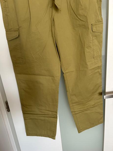 Cargo nohavice s vysokým pasom, c&a,42