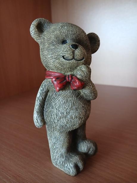 Keramický stojací medvedík 13,5 cm,