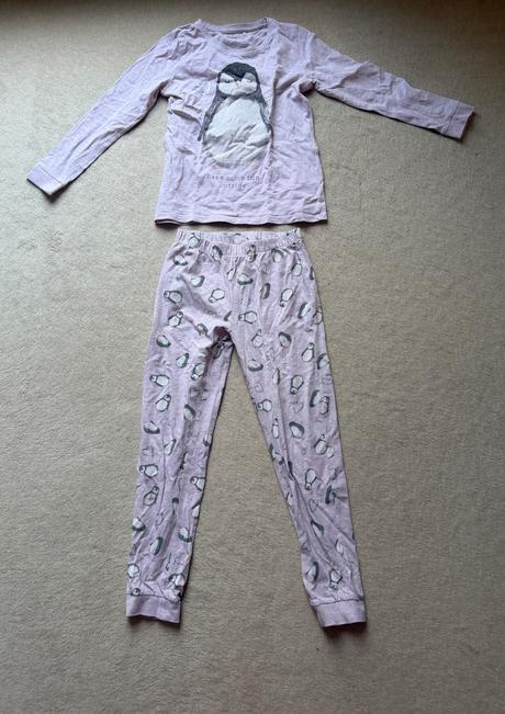 Pyžamo dlhé dvojveľkosť 122/128., reserved,122