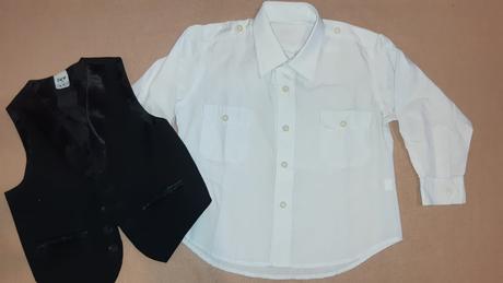Košeľa s vestičkou  velk. 98, 98