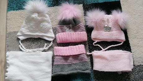 Zimné čiapky 86/92, 86