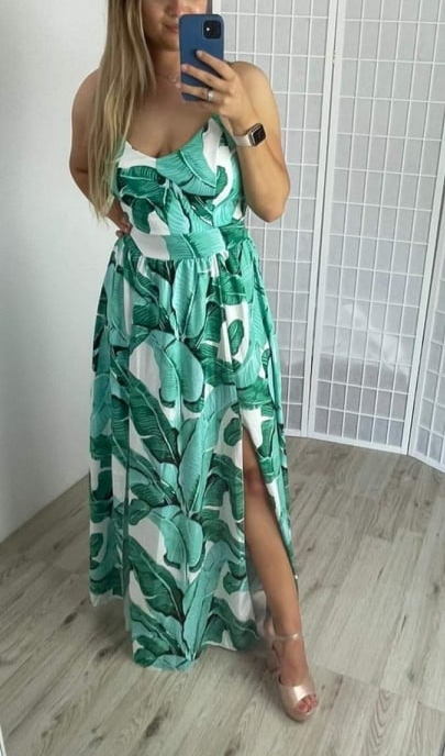 Šaty dlhé, spoločenské, letné, 