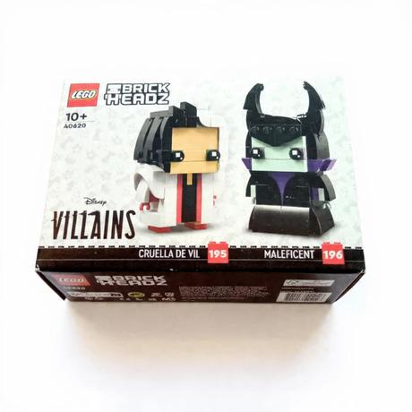 Lego brickheadz 40620, cruella a maleficent,