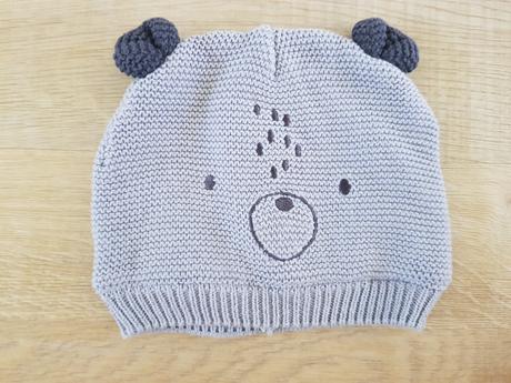 Dvojvrstvova ciapka 74 medvedik, c&a,74