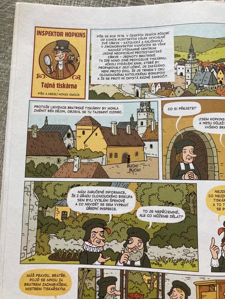 Inspektor hopkins zasahuje detektivní komiksy, 