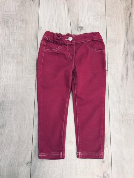 Nohavice dievčenské skinny benetton č.92, 1,5-2y, benetton,92