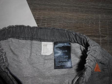 H&m zateplene nohavice č. 80-86, h&m,80