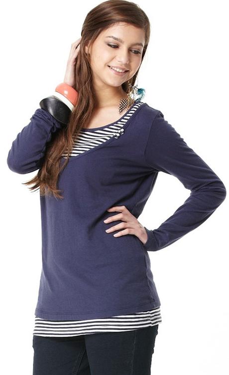 Tričko na dojčenie viki, l