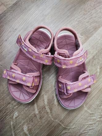 Sandále, clarks,22
