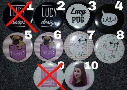 Odznaky lucypug, patra bene,
