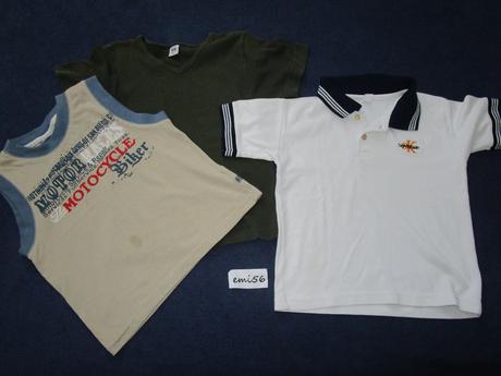 2288.  tričká, polokošele 7 ks, 104